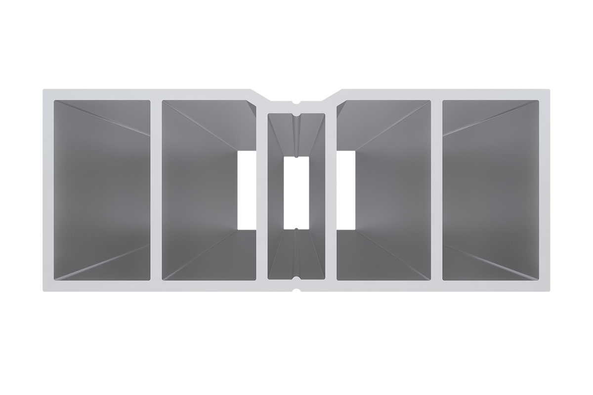 HILST Лага Алюминий HILST JOIST SLIM 50*20*4000мм