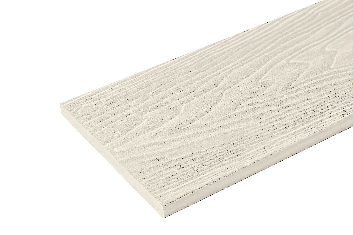 Holzhof, Россия Подступенок NauticPrime Esthetic Wood 150*12*4000мм, слоновая кость