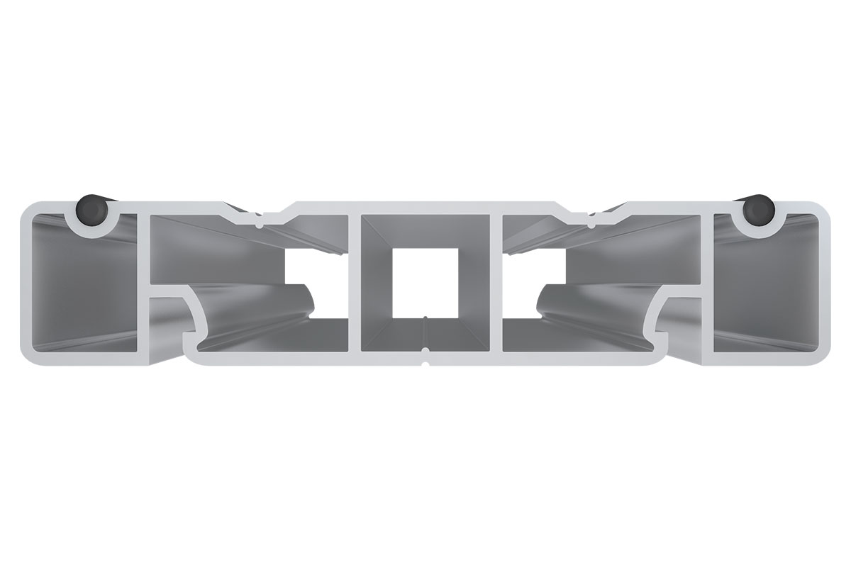 HILST Лага Алюминий HILST JOIST стыковочная SLIM MAX 100*20*4000мм