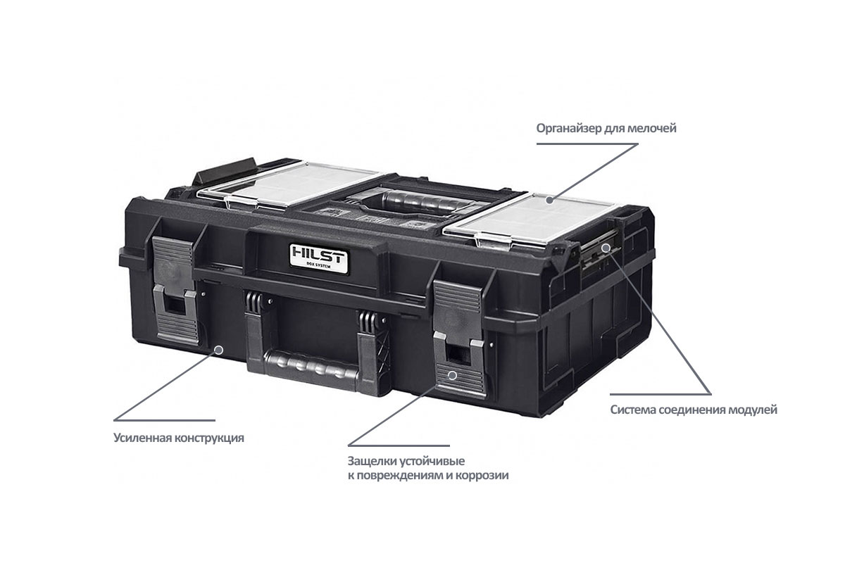 HILST Ящик для инструментов HILST Outdoor 200 Profi