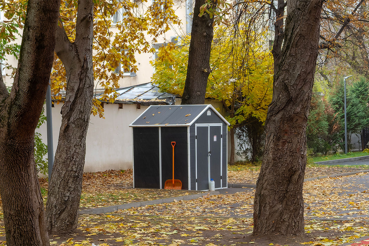 Gardeck Сарай пластиковый Black Fox Modernist G 4,5м2