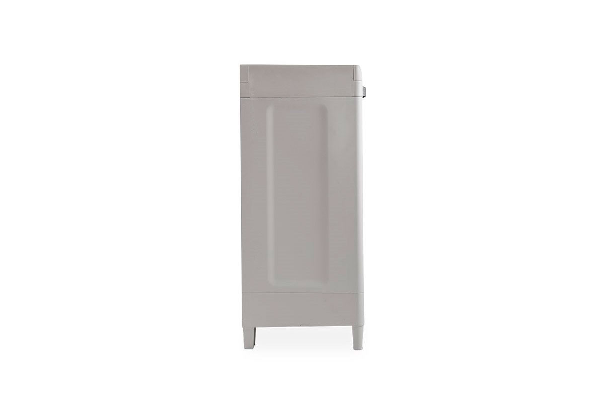 Toomax, Италия Уличная тумба TOOMAX 2х дверная глубокая WOODY'S XL (2 полки), антрацит