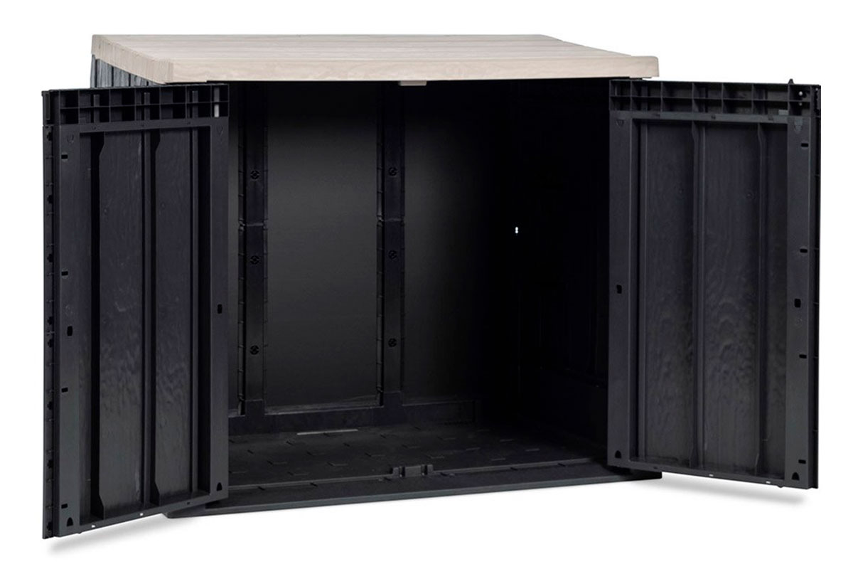 Toomax, Италия Ящик пластиковый TOOMAX STORA WAY PLUS XL 1270л, антрацит/светло-серый
