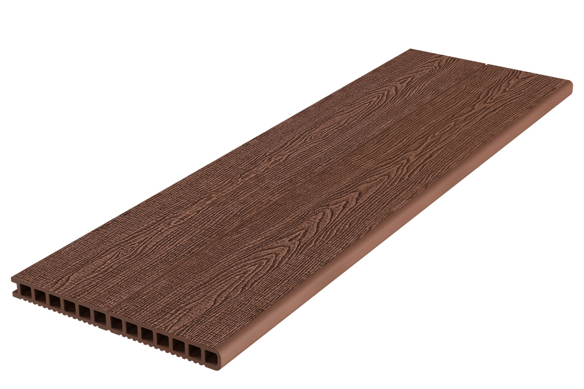 Gardeck Ступень ДПК Deckron Woodlike 317*28*4000мм, коричневый