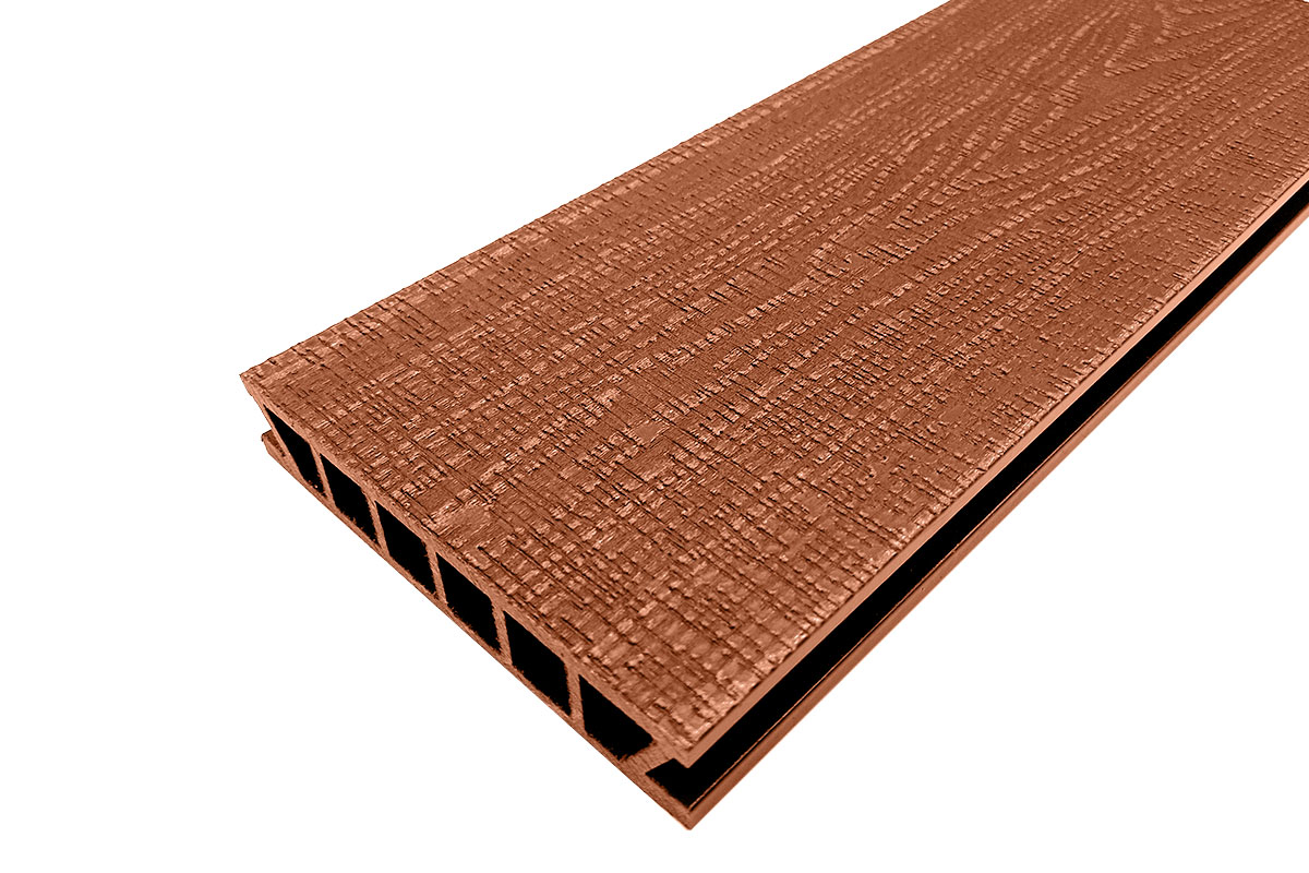 Gardeck Террасная доска Deckron (Декрон) WoodLike с 3D тиснением, 153*28