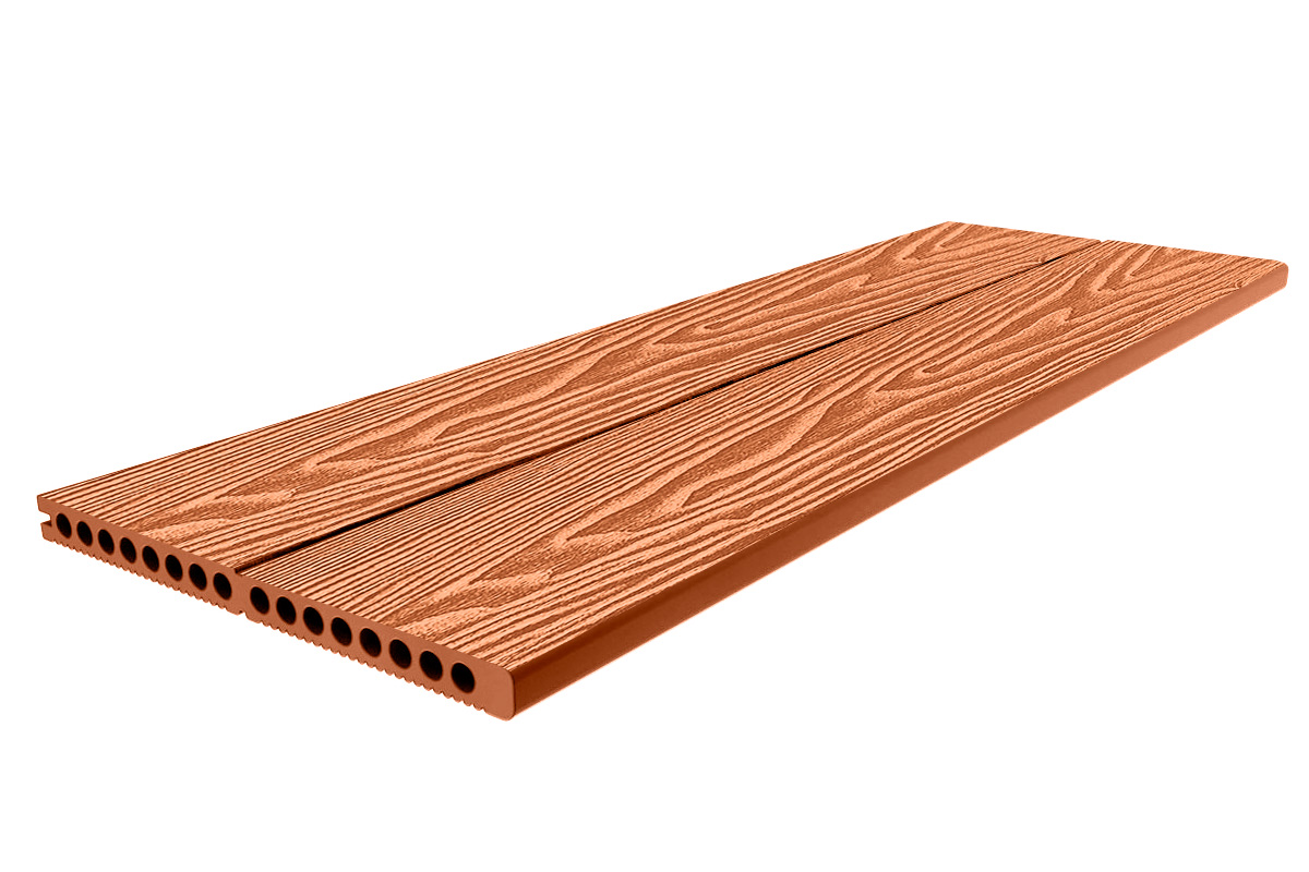 Holzhof, Россия Ступень NauticPrime Esthetic Wood 300*22*4000мм, терракот
