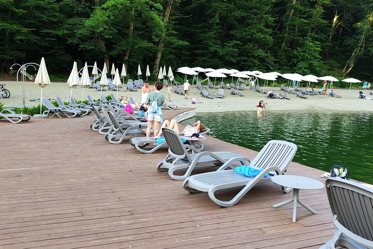 NARDI, Италия Шезлонг Nardi Eden с подлокотниками, tortora