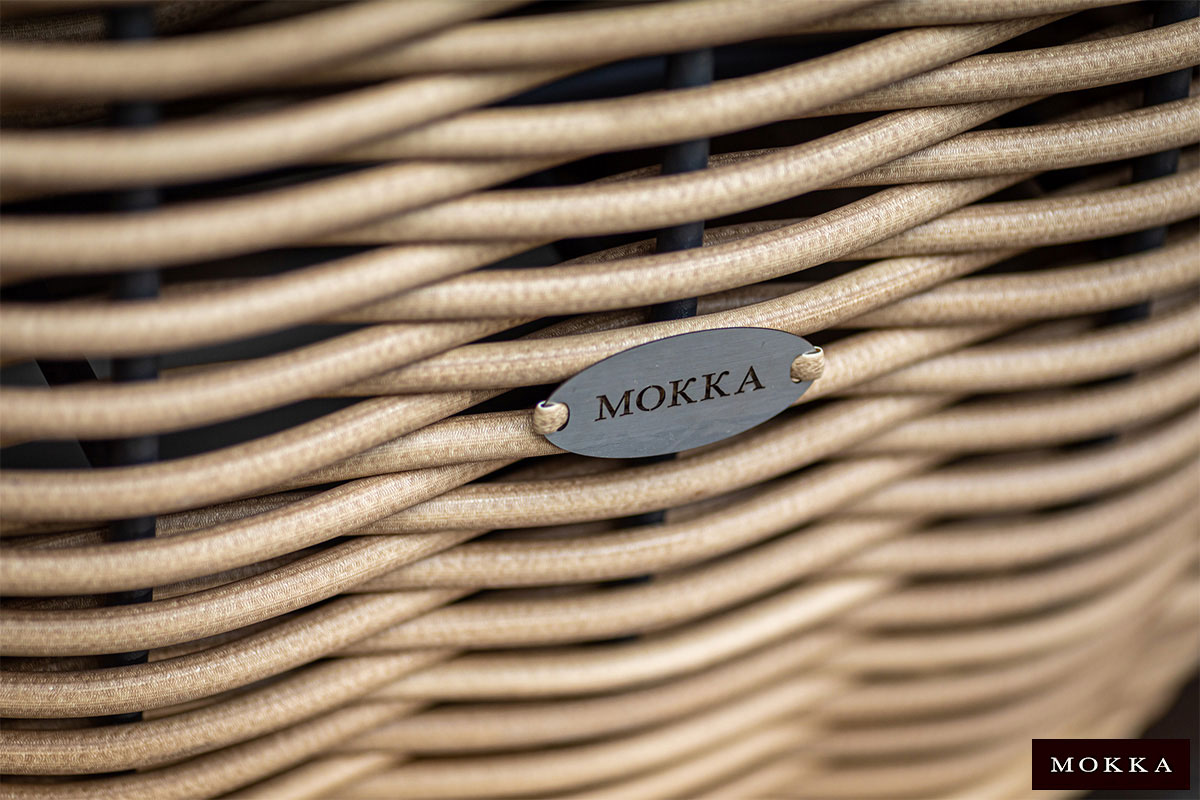 MOKKA Комплект плетеной мебели МОККА MAJORCA, соломенный
