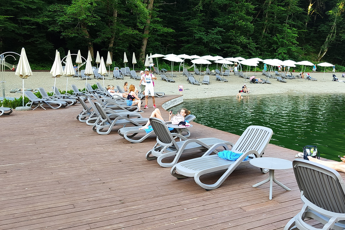 NARDI, Италия Шезлонг Nardi Eden с подлокотниками, tortora