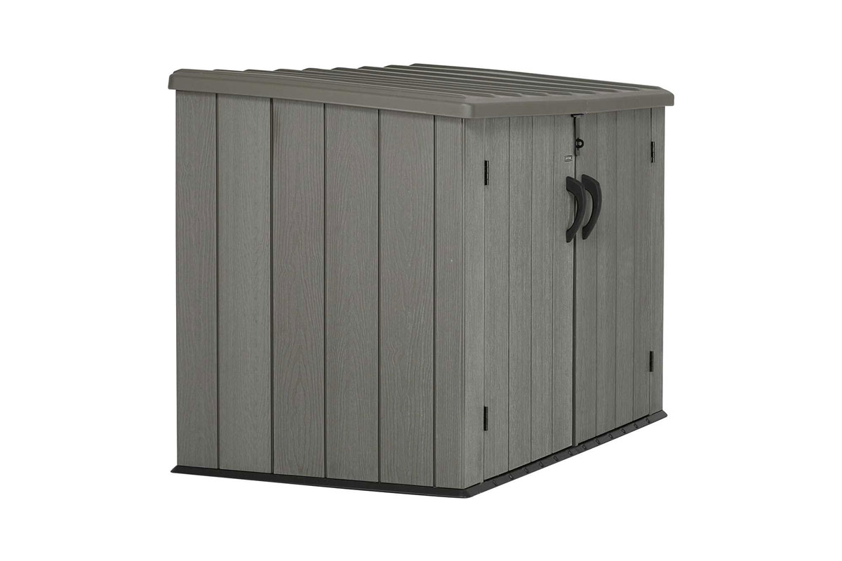 Lifetime, США Ящик пластиковый WoodLook, 2100 л, серый