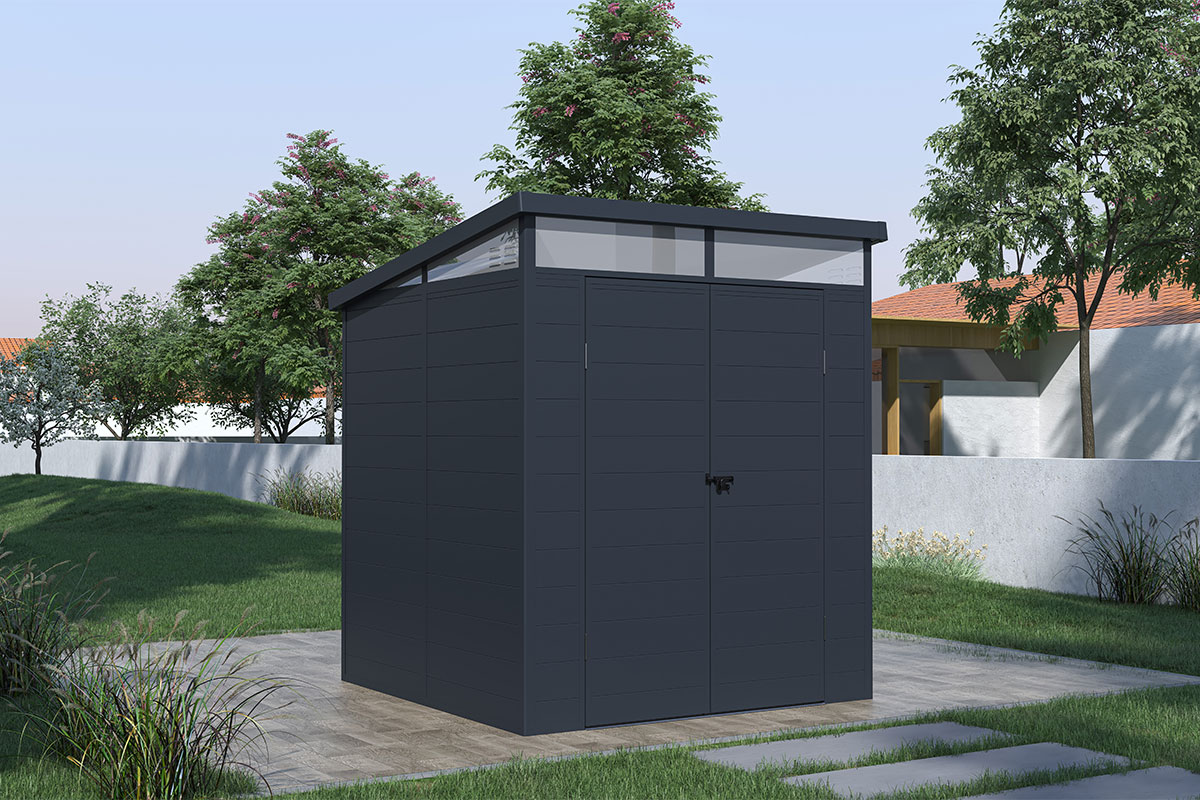 Gardeck Сарай пластиковый Black Fox Artisan 3.6 м2 (1.9 x 1.91 м)